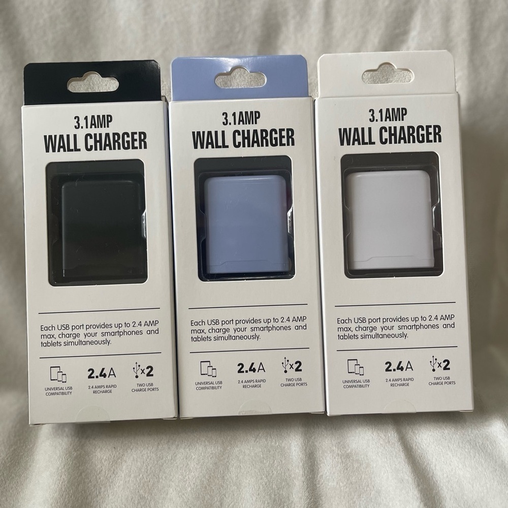 Dual USB Wall Charger x3 - Picture 5 of 5